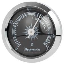 Hygromètre rond pour cigares, hygromètre, testeur d'humidité, haute  précision, 43mm - AliExpress